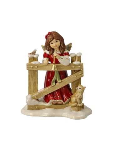 Goebel Engel " Gartenbesuch " in Bunt