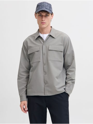 Jack & Jones Overshirt in Steeple Gray