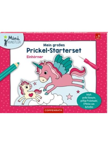 Coppenrath Buch - Mein großes Prickel-Starterset: Einhörner