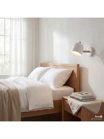 home24 Akku-Wandleuchte REA in Weiß
