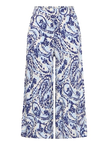 b. young Casual Hose BYMMJOELLA Loose fit in Blue Paisley