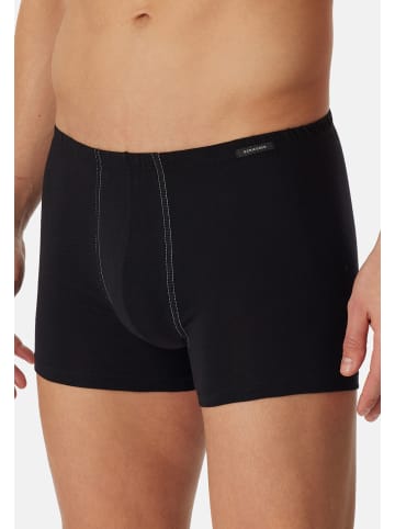 Schiesser Retro Short / Pant Cotton Essentials in Schwarz