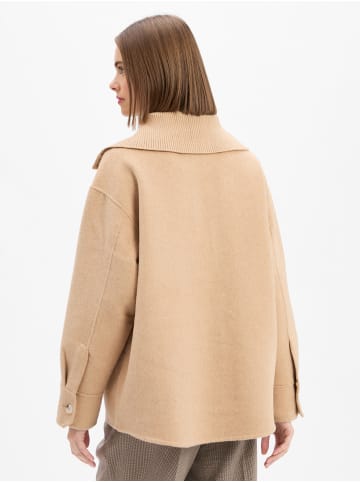 OPUS Kastenjacke Josia in camel
