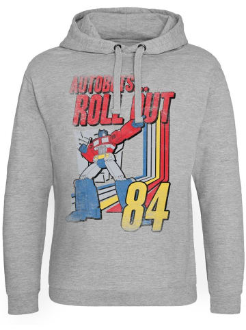 Transformers Hoodie in Grau