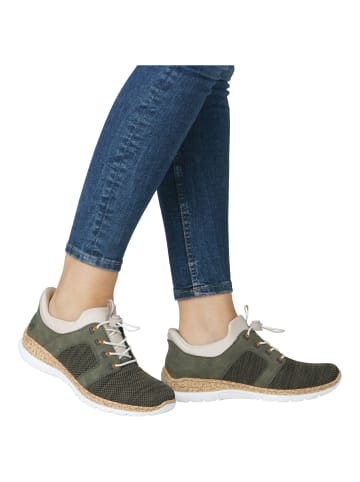 rieker Sneaker in Moos