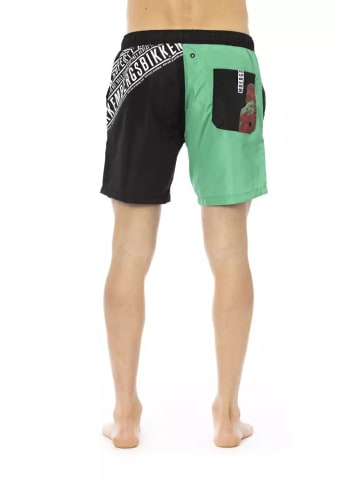 Bikkembergs Grün Polyester Herren Bade Kurz