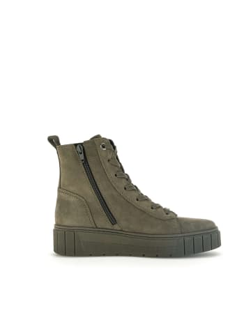 Gabor Comfort Biker Boots in grün