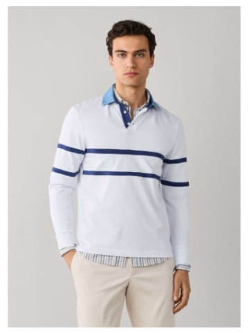 Faconnable Polo in Weiß