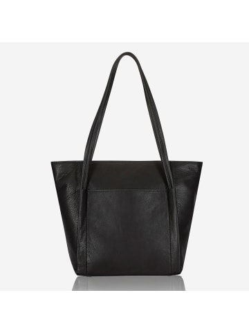 Jekyll & Hide Paris Schultertasche RFID Schutz Leder 36 cm in black