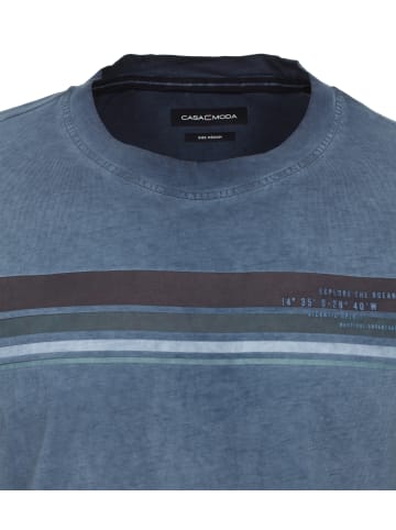 CASAMODA T-Shirt in Mittelblau