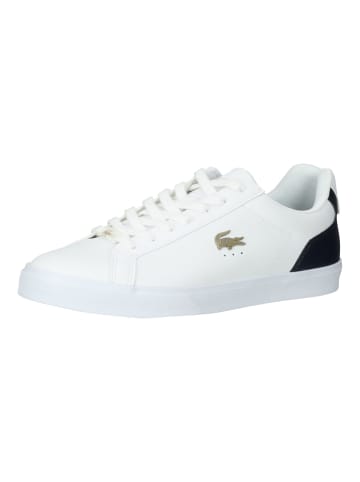 Lacoste Sneaker in Weiß/Blau