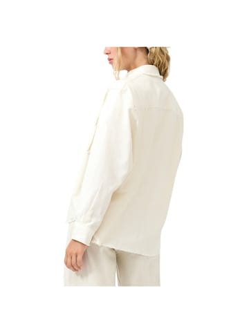 Q/S designed by Langarmbluse in creme