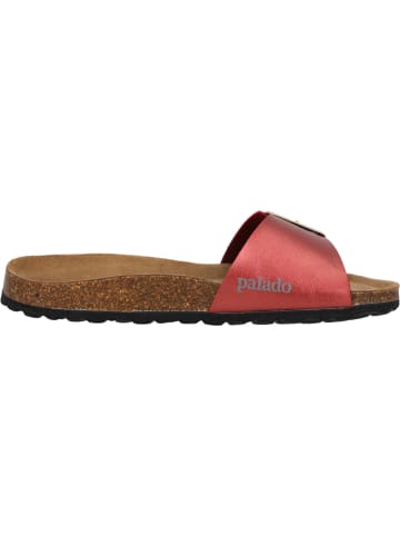 palado Pantoletten in bordo metallic