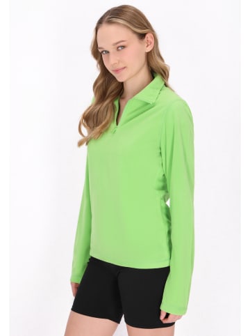myMO ATHLSR Fleecepullover in Grün