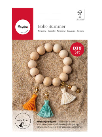 Rayher BP Armband Boho Summer, FSC 100% in natur