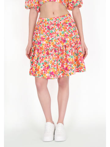 myMo Women Skirt in red multicolor