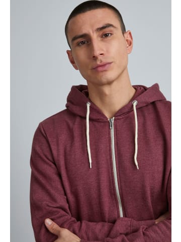 BLEND Kapuzensweatjacke BHNOAH in Rot