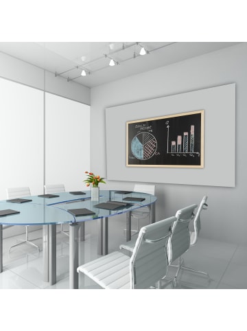 relaxdays 10x Kreidetafel in Schwarz - (B)60 x (H)40 xm