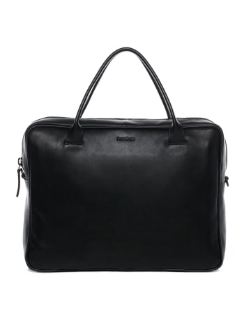 FEYNSINN Leder-Laptoptasche 15" Leder Businesstasche Unisex FINN in schwarz