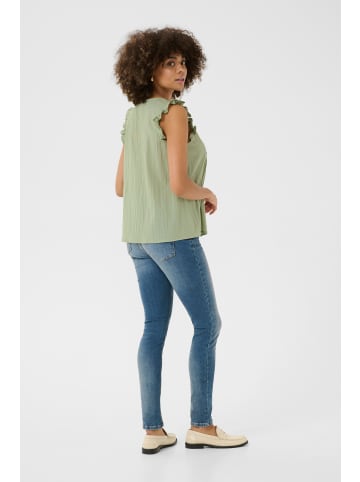 CULTURE Shirtbluse CUtoril Relaxed fit in Seagrass