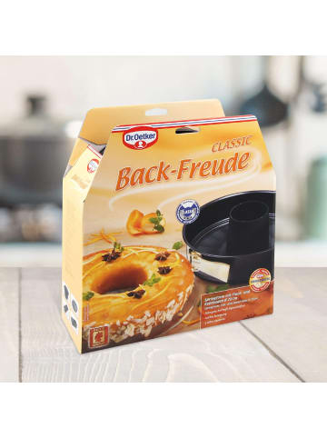 Dr. Oetker Springform mit Flach- und Rohrboden Back-Freude Classic, Ø 28 cm