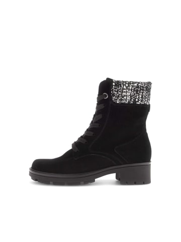 Gabor Schnürstiefeletten in schwarz
