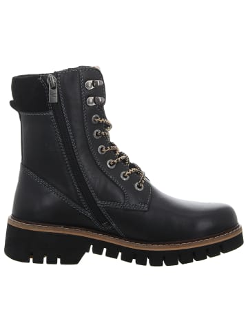Camel Active Schnürstiefelette in schwarz