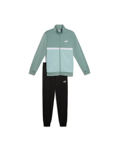 Puma Poly Colorblock Suit in Grün