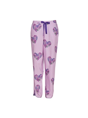 Cyberjammies Valentina Heart Pyjama Bottoms in rose