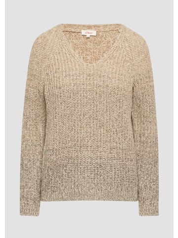 s.Oliver Strickpullover in 81X4_beige