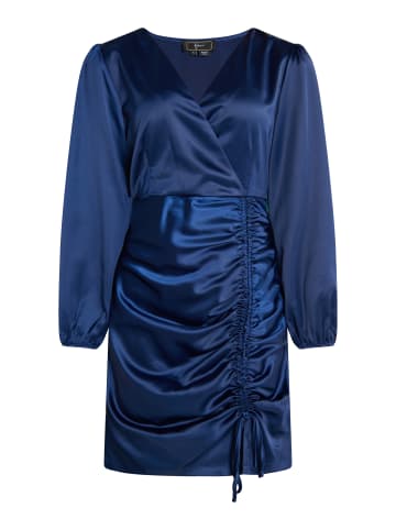 faina Minikleid Aus Satin in Marine