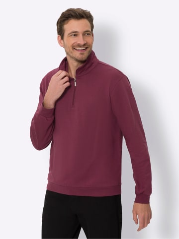Sieh an! Sweatshirt in bordeaux