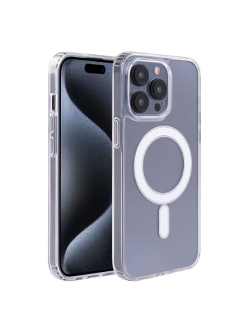 Platyne MagSafe-Hülle für iPhone 15 Pro Max in Transparent
