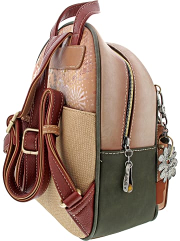 Anekke Peace & Love Rucksack Mehrfarbig