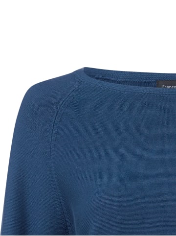 Franco Callegari Strickpullover in indigo - 0007