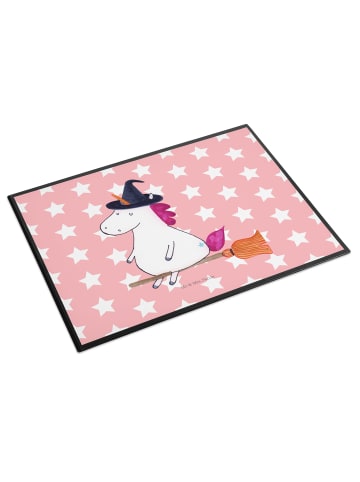 Mr. & Mrs. Panda schreibauflage Einhorn Hexe ohne Spruch in Rot Pastell