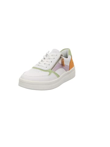 remonte Sneaker in weiss/lightmint/mauve