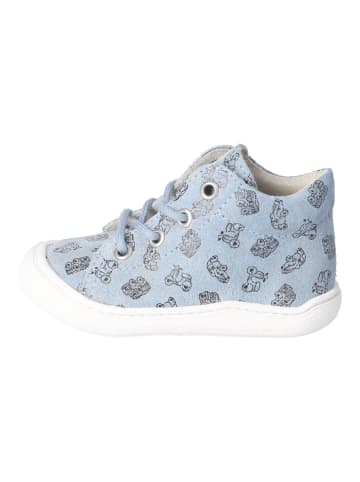 PEPINO Lauflern Schnürstiefel Kaltfutter in blau