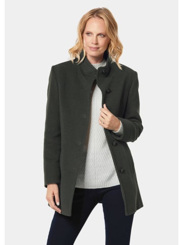 GOLDNER Kurzgröße:  Wolljacke in lodengrün