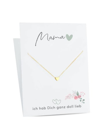 Himmelsflüsterer  Mutter-Halskette "Mama - ich hab Dich ganz doll lieb" - Gold