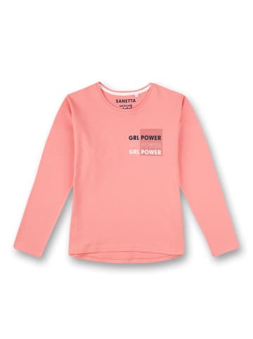 Sanetta Langarmshirt in Rosa