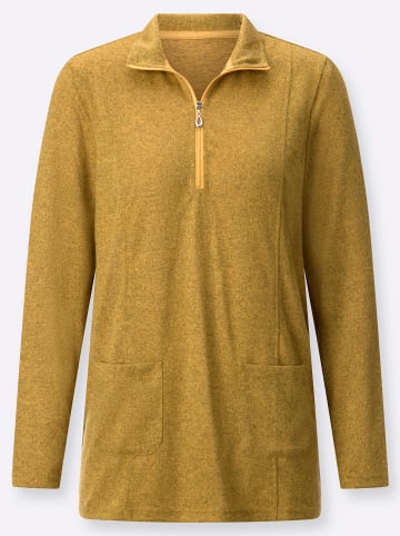 WITT WEIDEN Longshirt in ocker-meliert