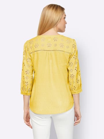 Heine Bluse in zitrone