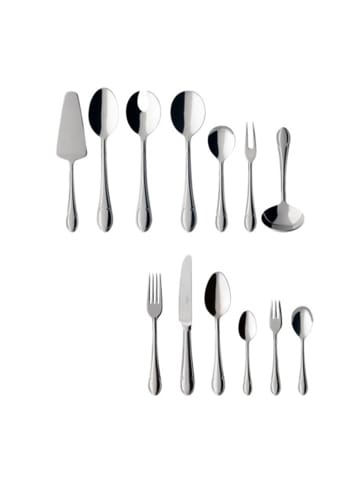 Villeroy & Boch 68er Set Tafelbesteck Mademoiselle silber in silber