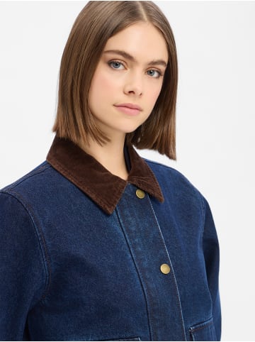 Marie Lund Jacke in marine - 0001