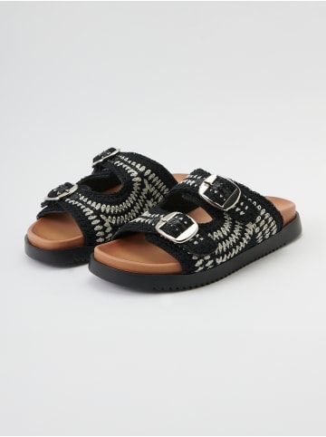 KOROSHI Flat women's sandal in SCHWARZ