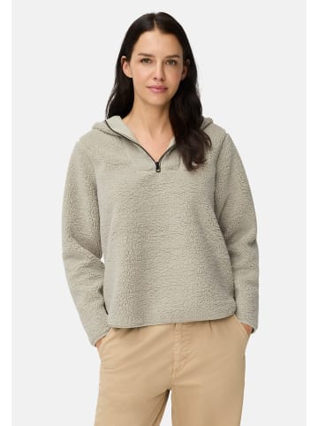 Camel Active Kapuzenpullover aus Teddyfleece in Eukalyptus
