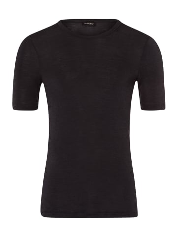 Hanro T-Shirt Woolen Silk in anthracite