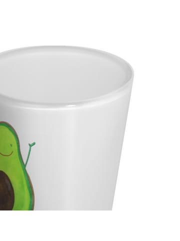 Mr. & Mrs. Panda Likörglas Avocado Glücklich ohne Spruch in Transparent