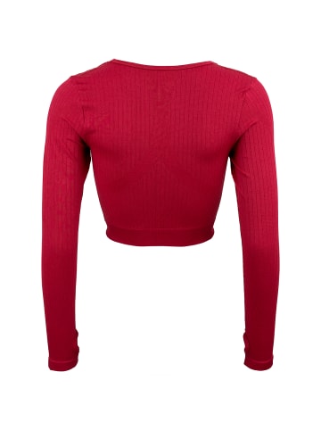 Roberto Geissini Langarm Sport Top Rot